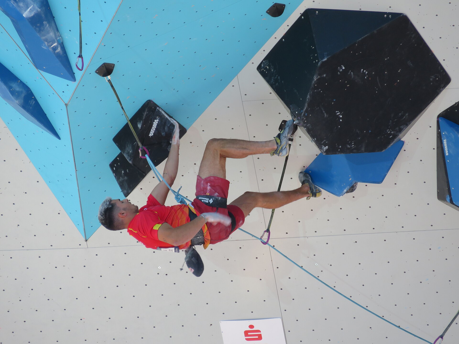 Semi-Final of the Men’s Lead, at Munich on August 14th, 2022.