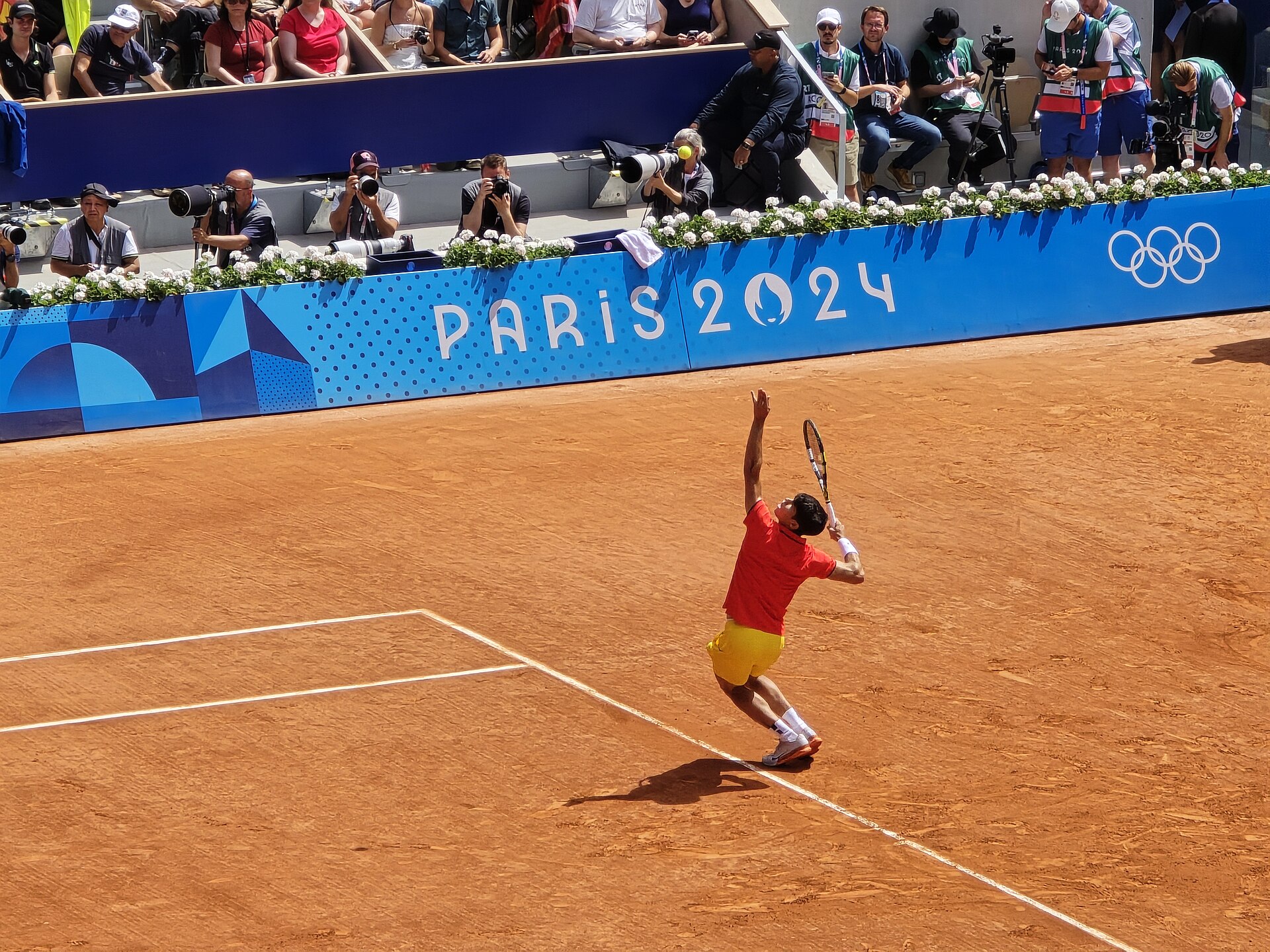 Novak Djokovic vs. Carlos Alcaraz, 2024 Summer Olympics men's singles tennis tournament, 2024-08-04