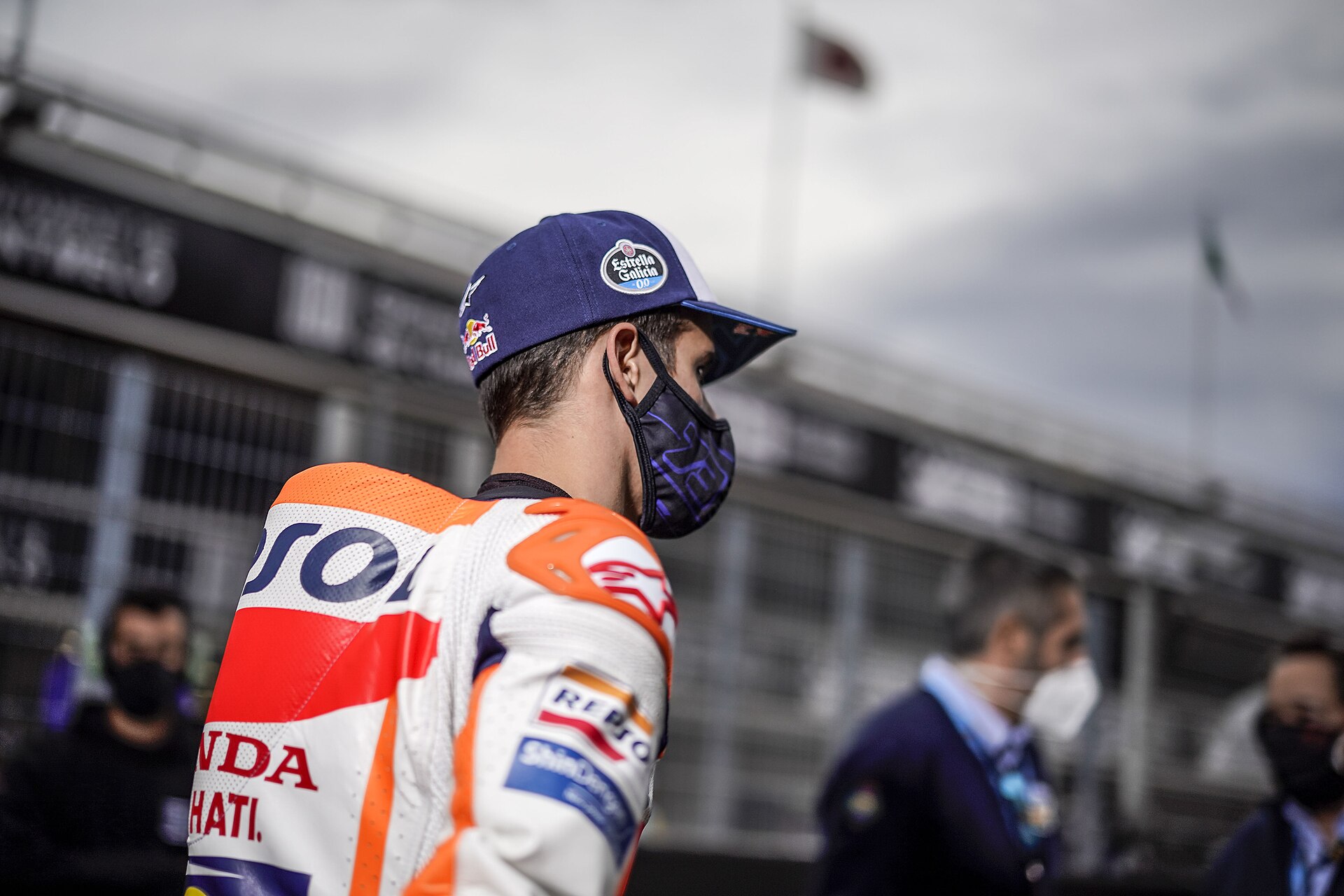 Álex Márquez at the 2020 Catalan Grand Prix.