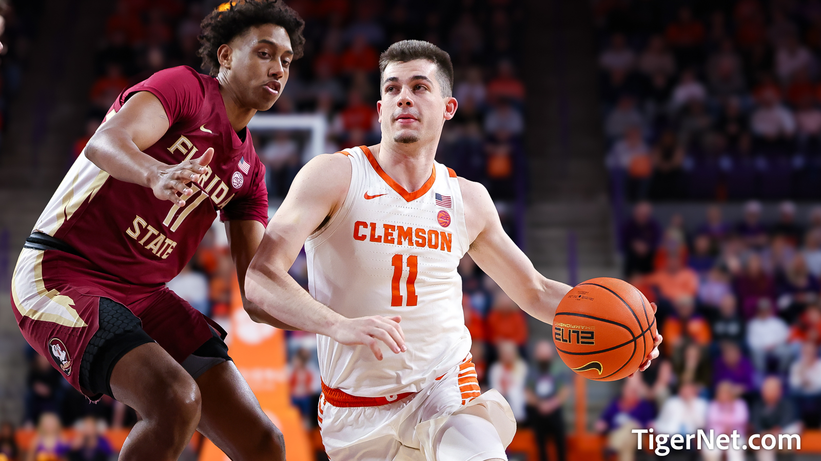 2023-24 Basketball: Clemson 74 Florida St 63 (M. Mann)