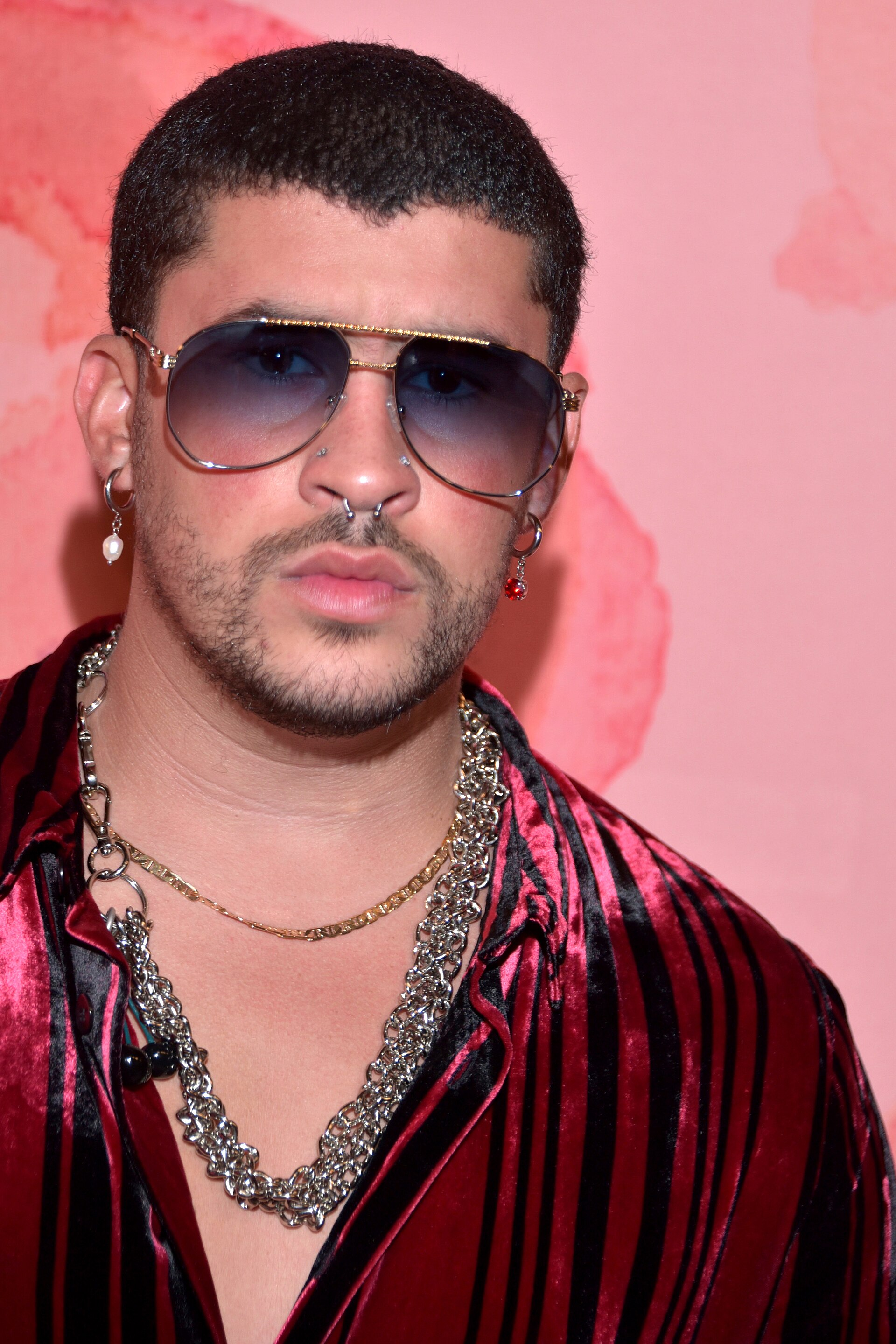 Bad Bunny in Los Angeles California on October 11, 2019 - Photo by Glenn Francis of www.PacificProDigital.com