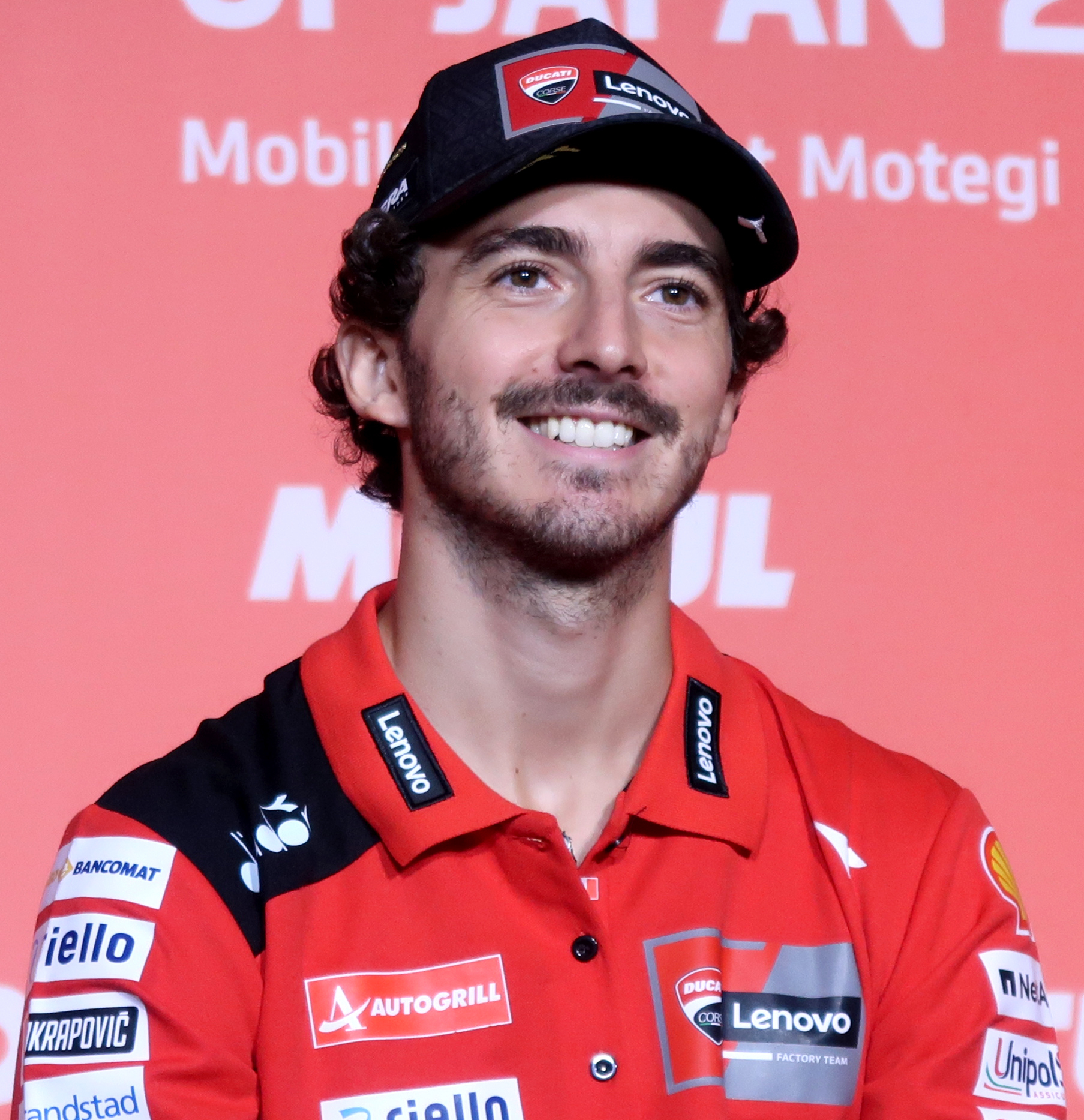 Francesco 'Pecco' Bagnaia at the 2023 Japanese motorcycle Grand Prix