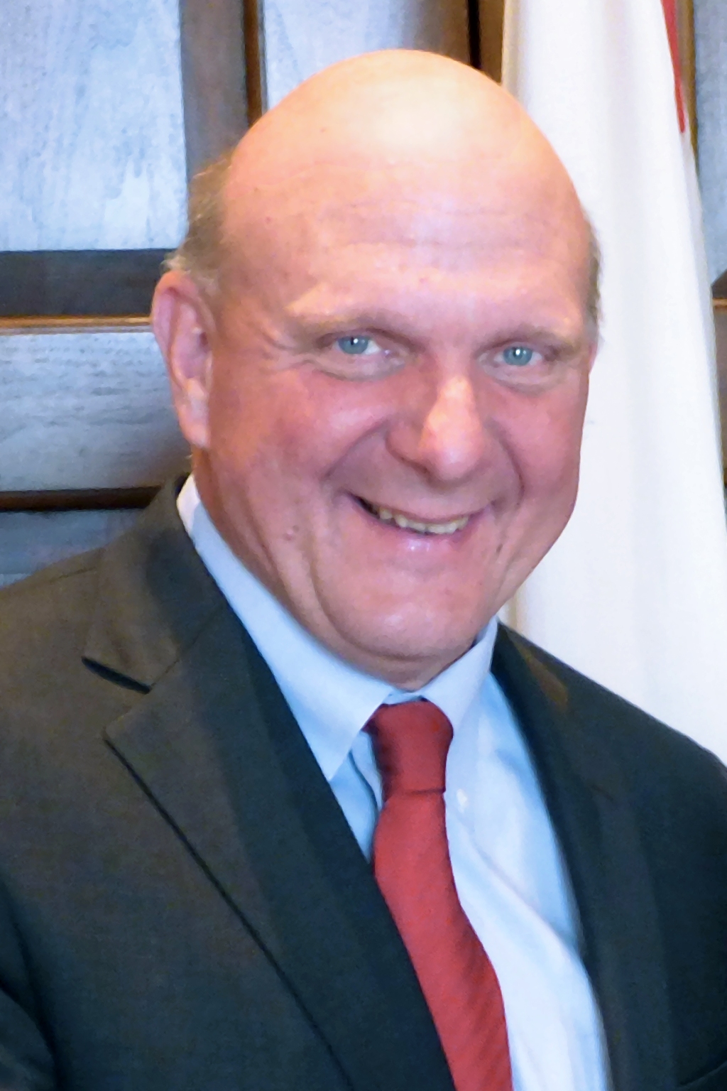 Steve Ballmer at Los Angeles City Hall