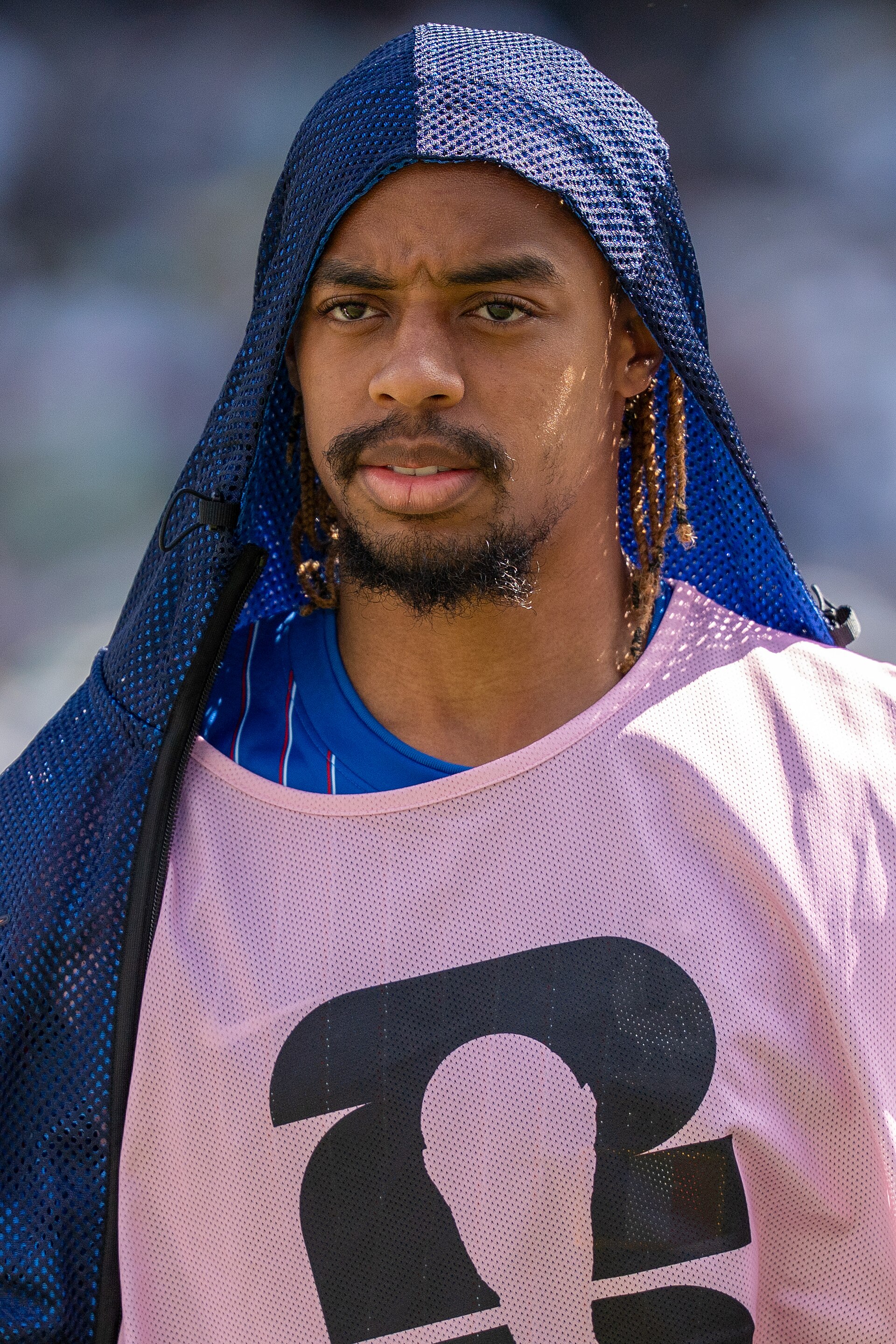 Bradley Barcola during France v Senegal on 16 June 2026 at the 2026 FIFA World Cup at NY/NJ Stadium in East Rutherford, NJ