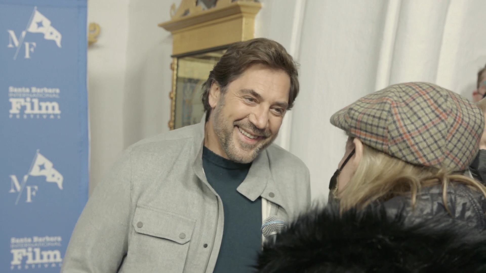 Javier Bardem at the 2022 Santa Barbara International Film Festival in Santa Barbara, California.