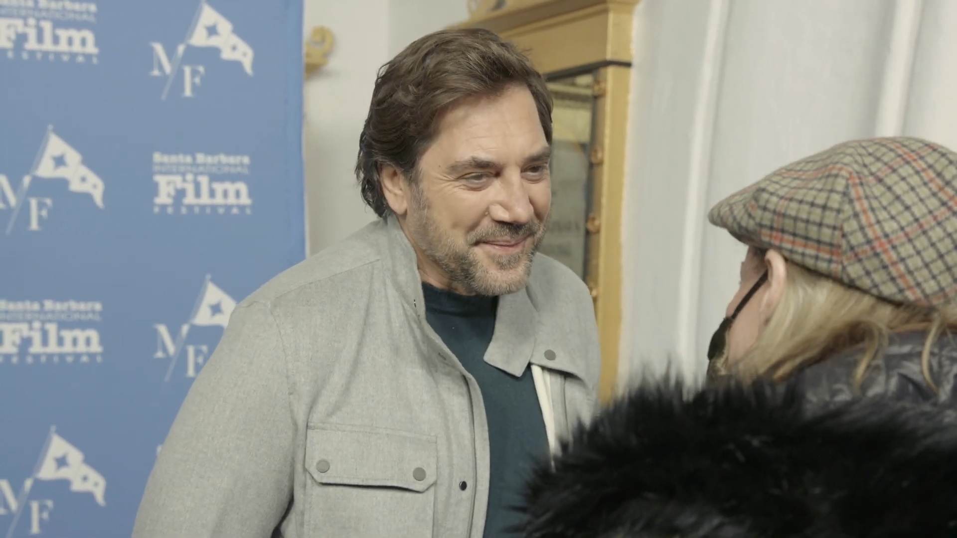 Javier Bardem at the 2022 Santa Barbara International Film Festival in Santa Barbara, California.