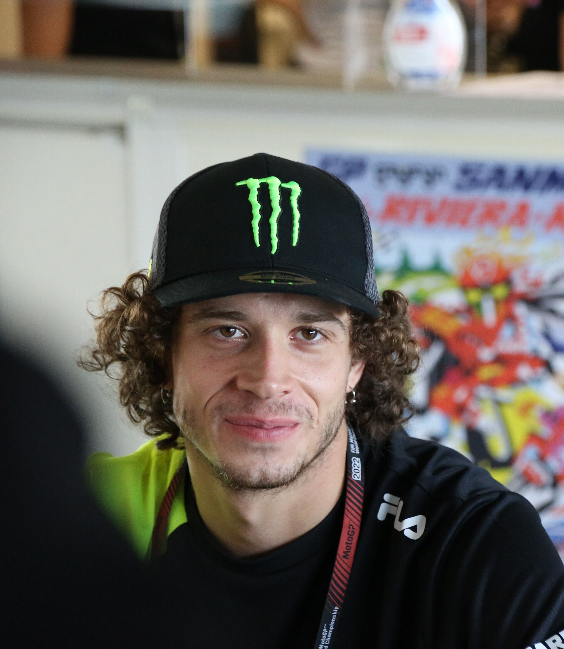 Marco Bezzecchi al GP di San Marino 2022
