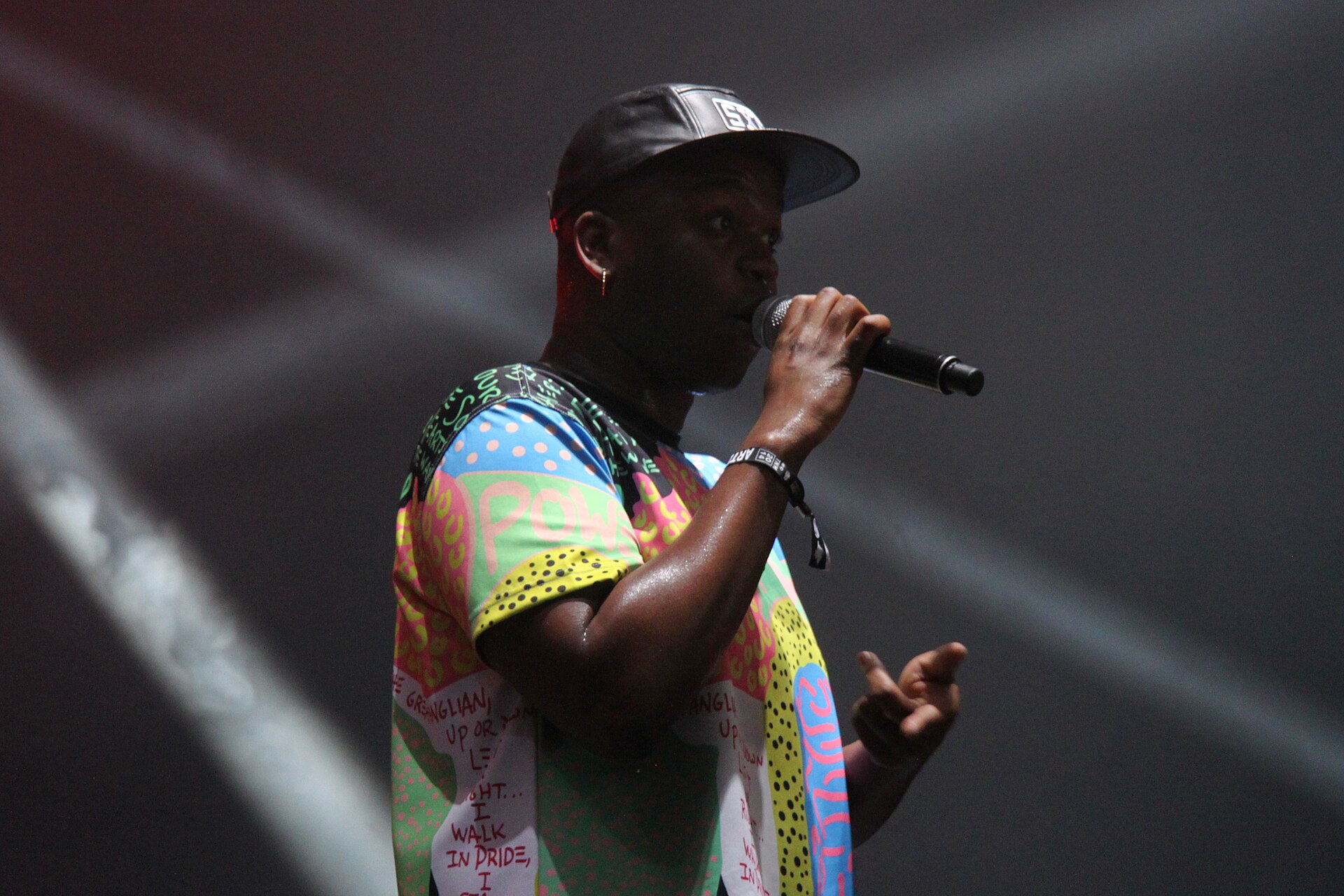Cakes da Killa during Tauron Nowa Muzyka 2014 festival.