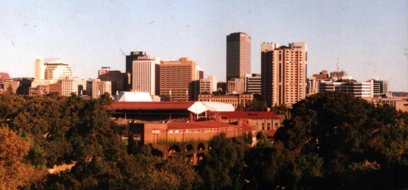 Adelaide skyline South Australia
