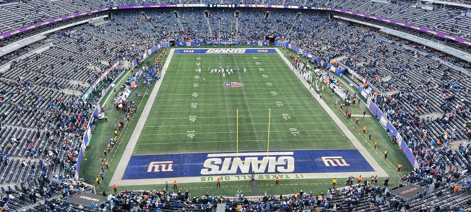 New York Giants vs Detroit Lions - 20 nov. 2022 - MetLife Stadium