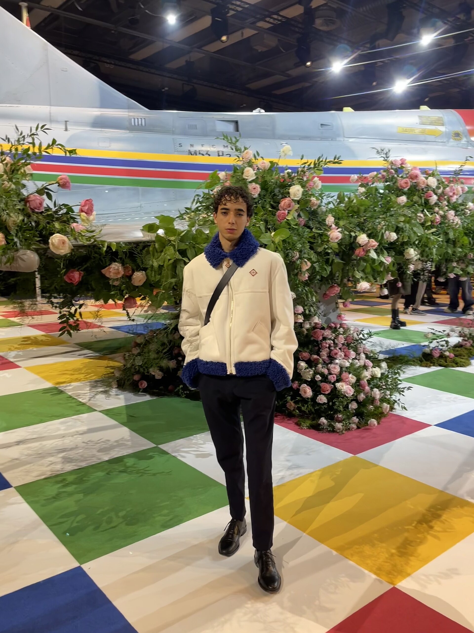 Massinissa of the Rif at the Casablanca Fall 2023 Menswear runway show during Paris Fashion Week