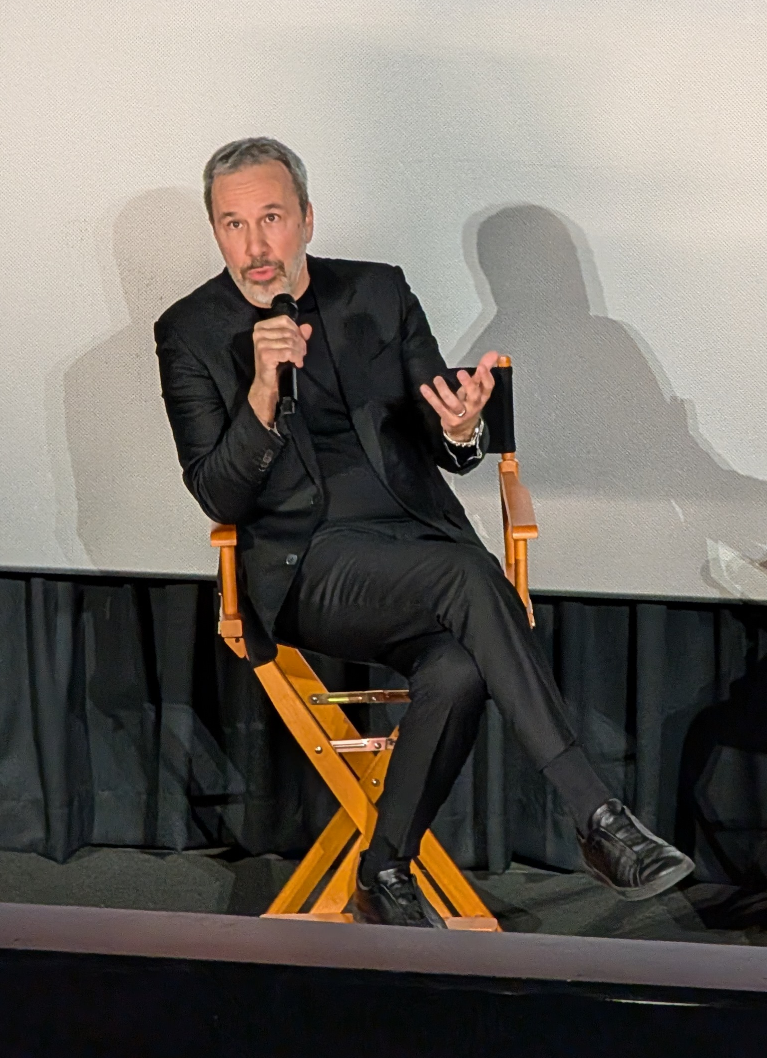 Film director Denis Villeneuve at a Dune: Part Three Trailer Launch event in Los Angeles in March 2026