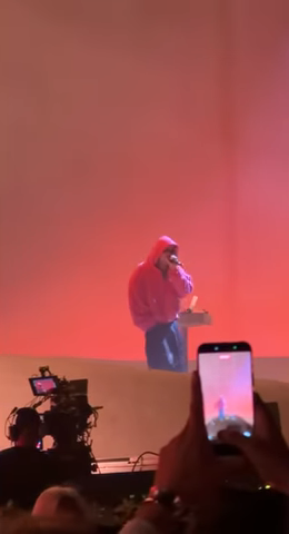 Justin Bieber performing at Coachella 2026