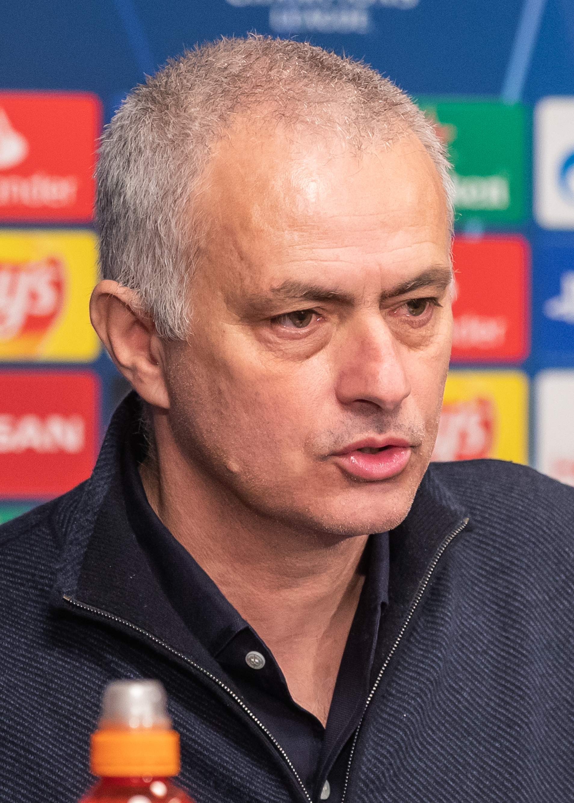 Fußball, Männer, UEFA Champions League Achtelfinale, RB Leipzig - Tottenham Hotspur; Jose Mario Dos Santos Mourinho Felix (Tottenham Hotspur, Trainer, head coach); Porträt, Einzelb