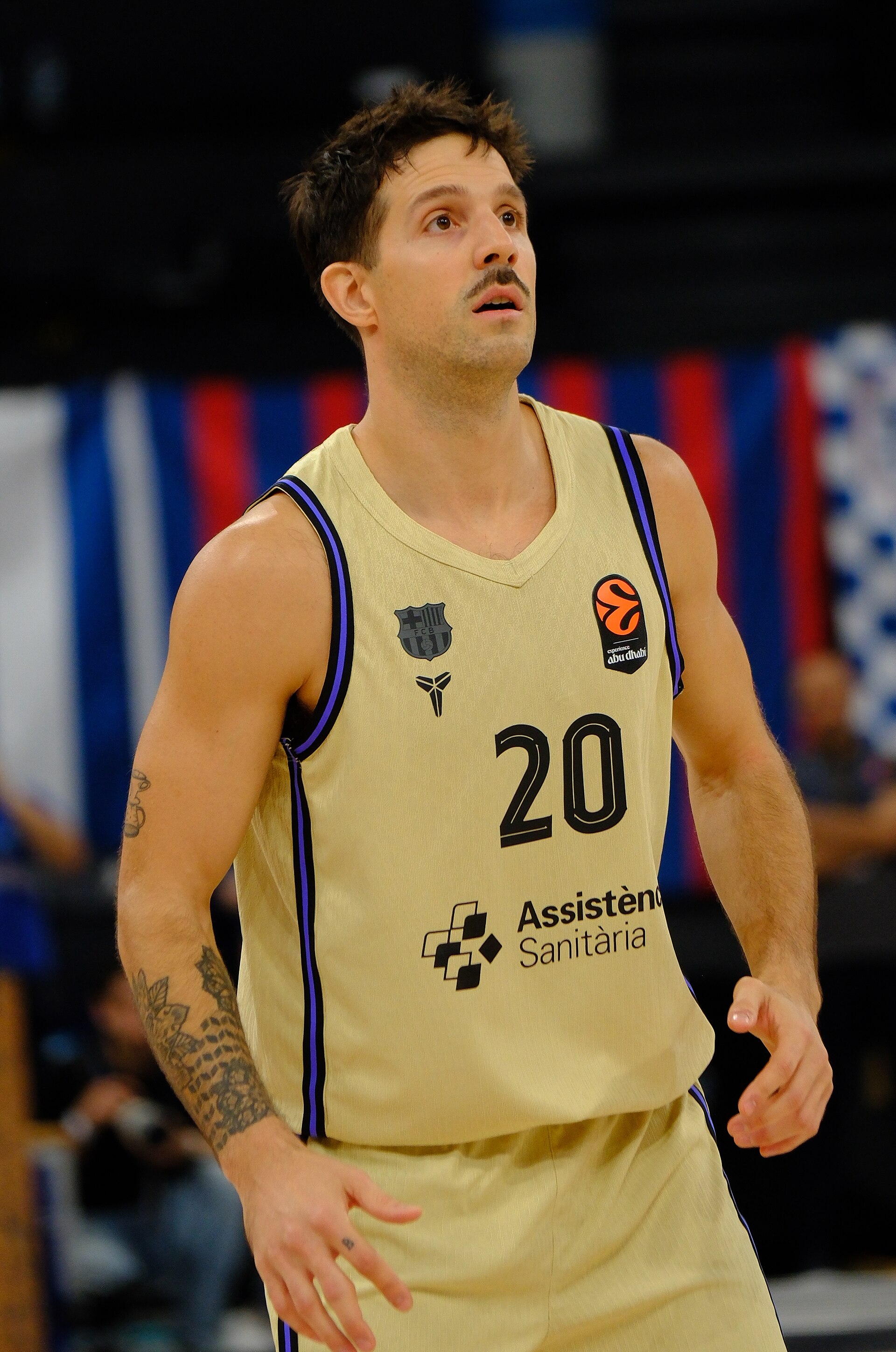 Nicolás Laprovíttola 20 FC Barcelona (basketball) Euroleague 20251120