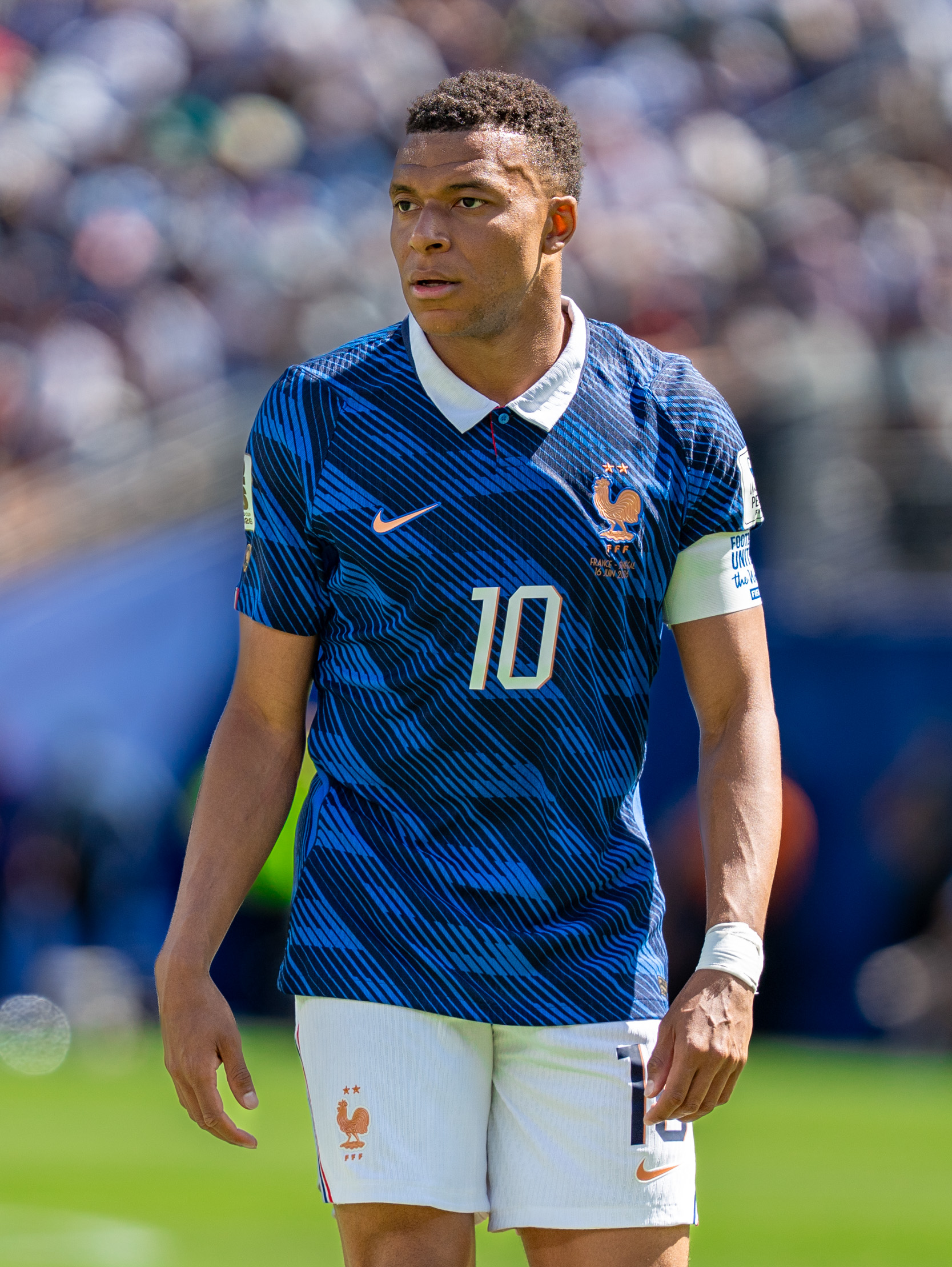 Kylian Mbappe during France v Senegal on 16 June 2026 at the 2026 FIFA World Cup at NY/NJ Stadium in East Rutherford, NJ
