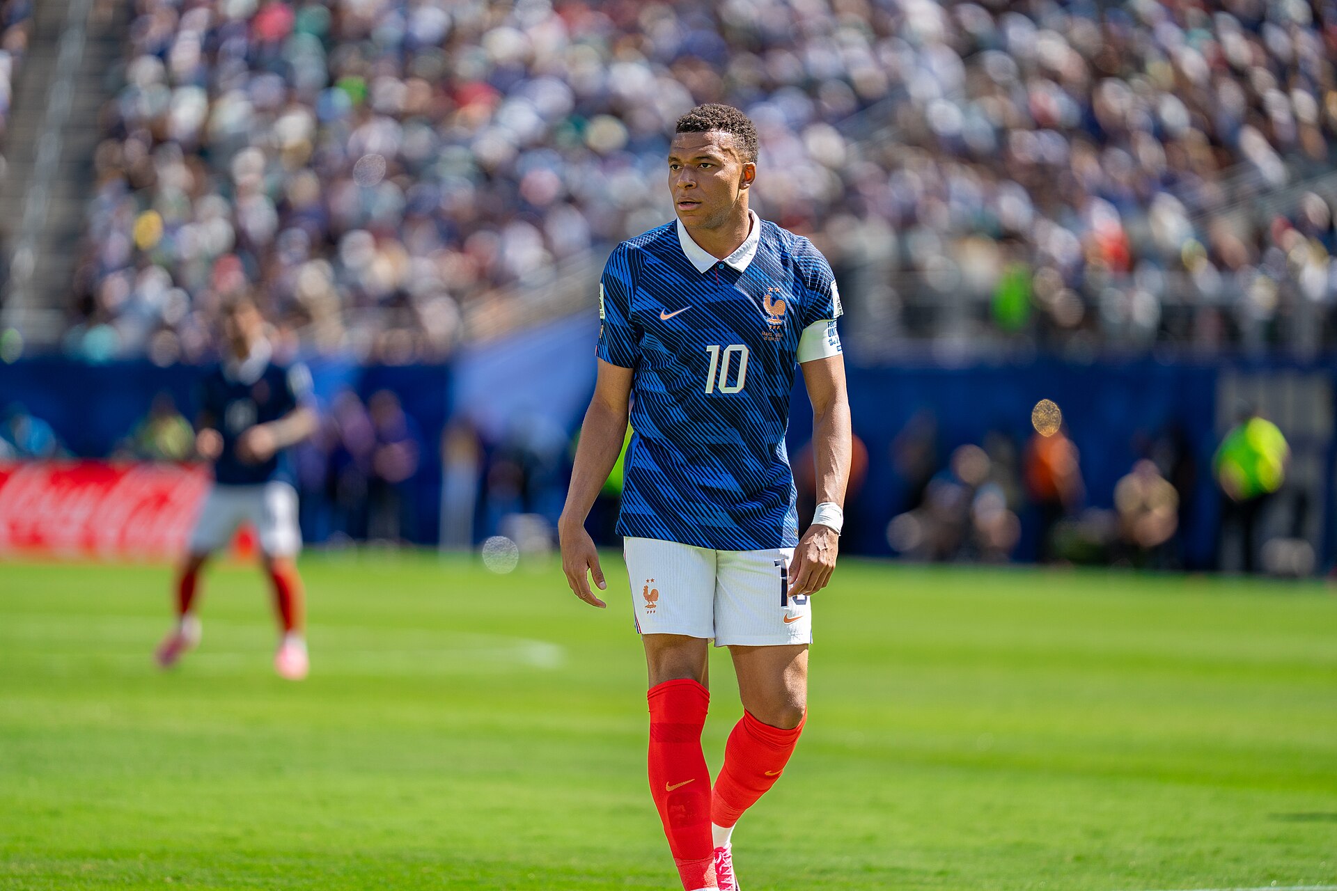 Kylian Mbappe during France v Senegal on 16 June 2026 at the 2026 FIFA World Cup at NY/NJ Stadium in East Rutherford, NJ