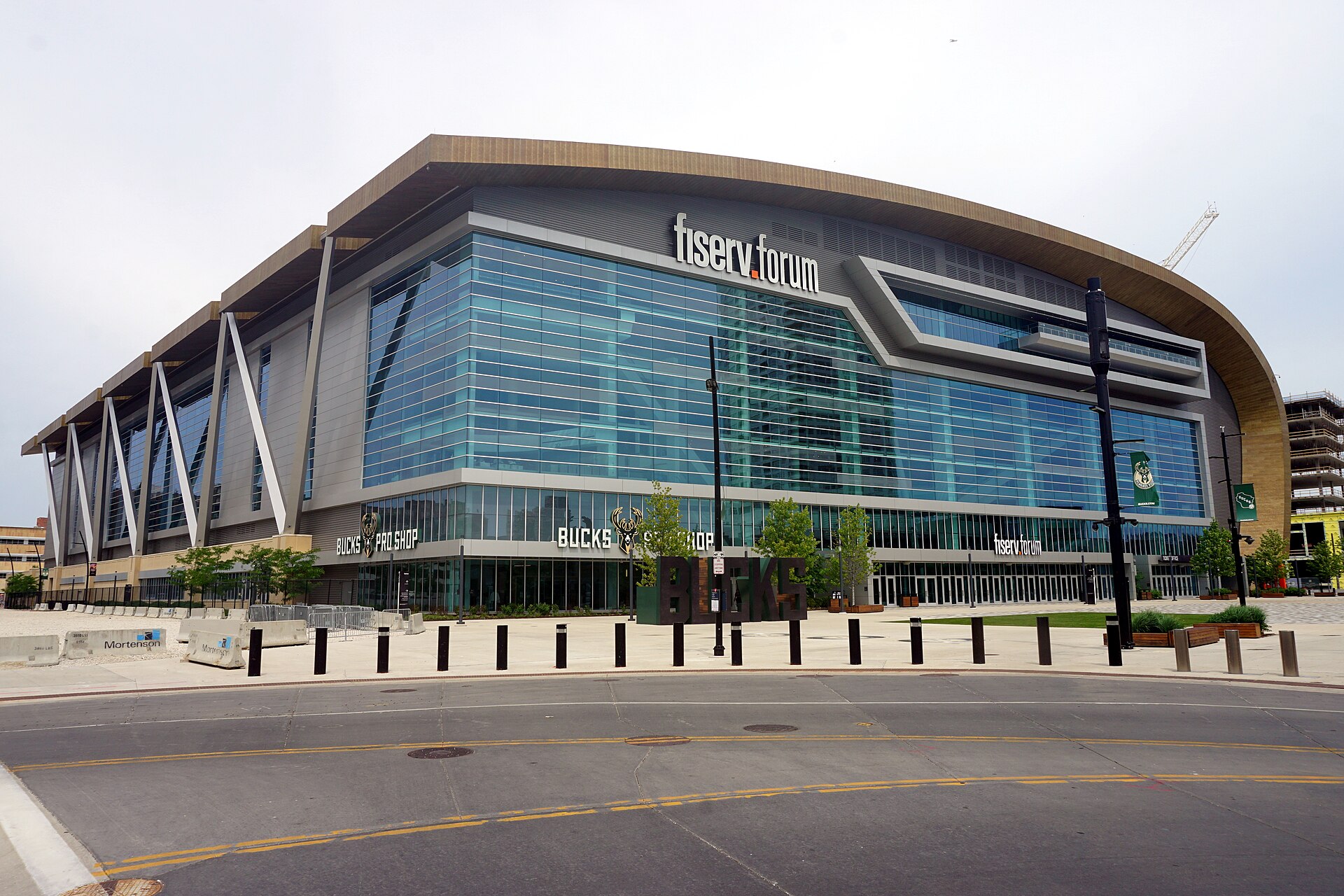 Fiserv Forum in Milwaukee, Wisconsin (United States).