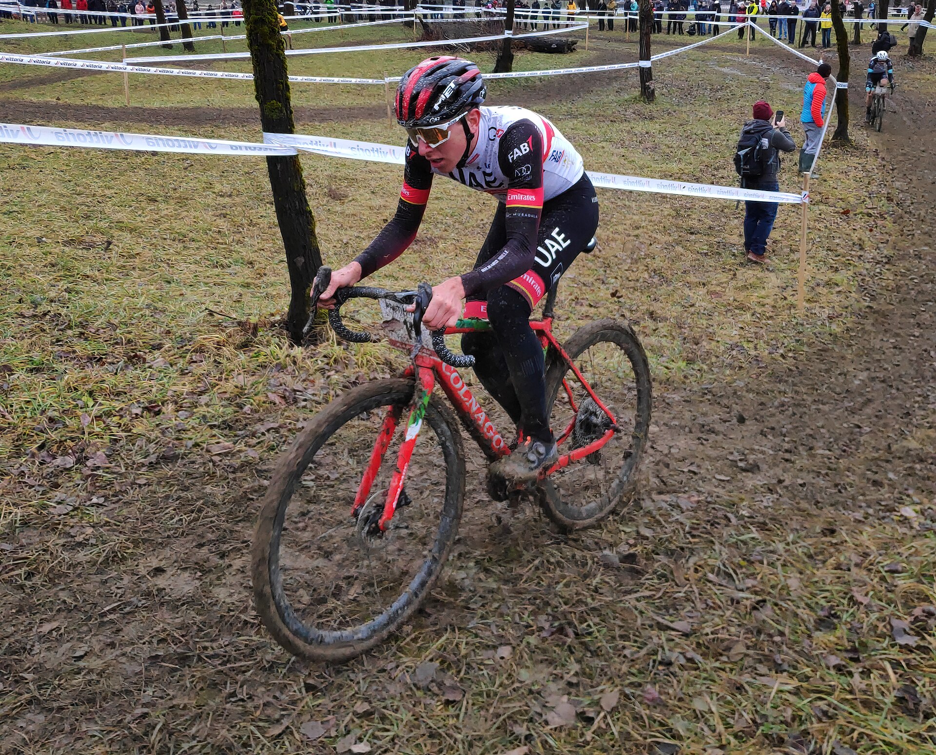 Tadej Pogačar winner of 2021 Slovenian ciclocross race (Ljubljanski ciklokros)