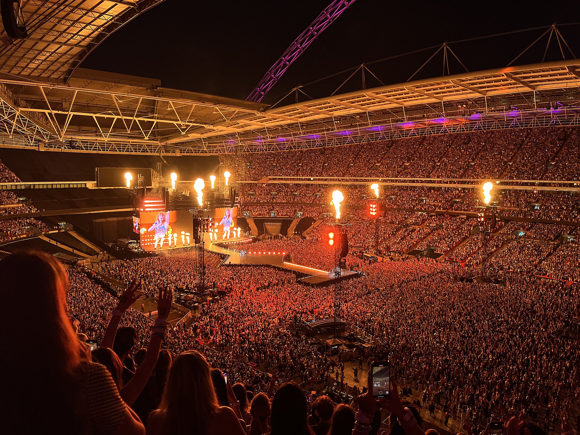 1989 era at the Taylor Swift Eras Tour concert in London