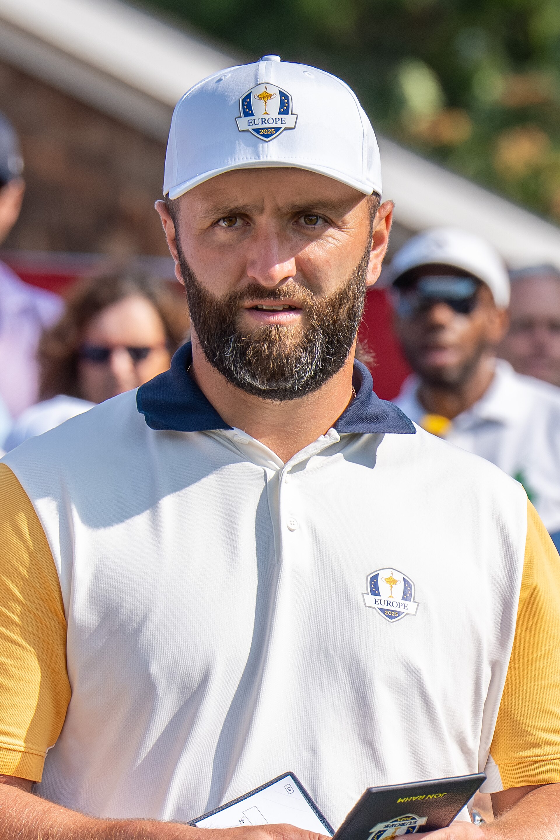 Jon Rahm during the 2025 Ryder Cup
