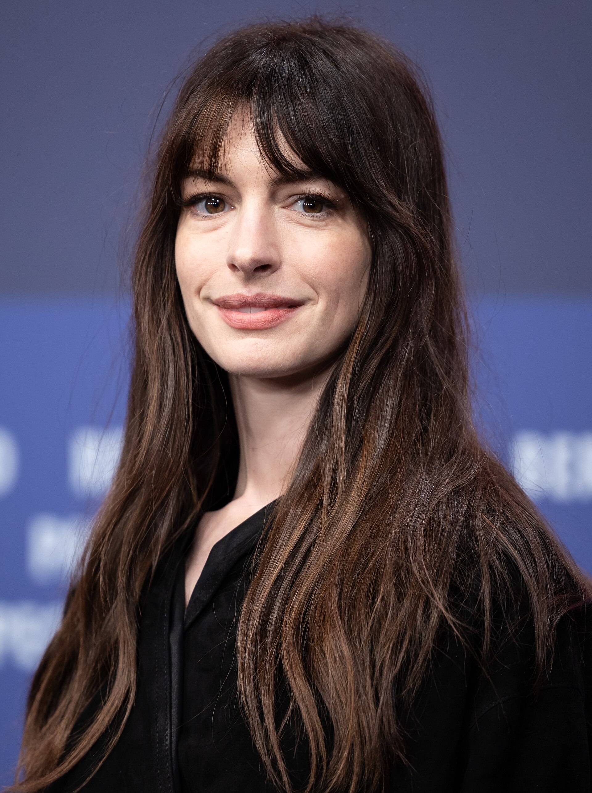 Actress Anne Hathaway at the Berlin Film Festival 2023