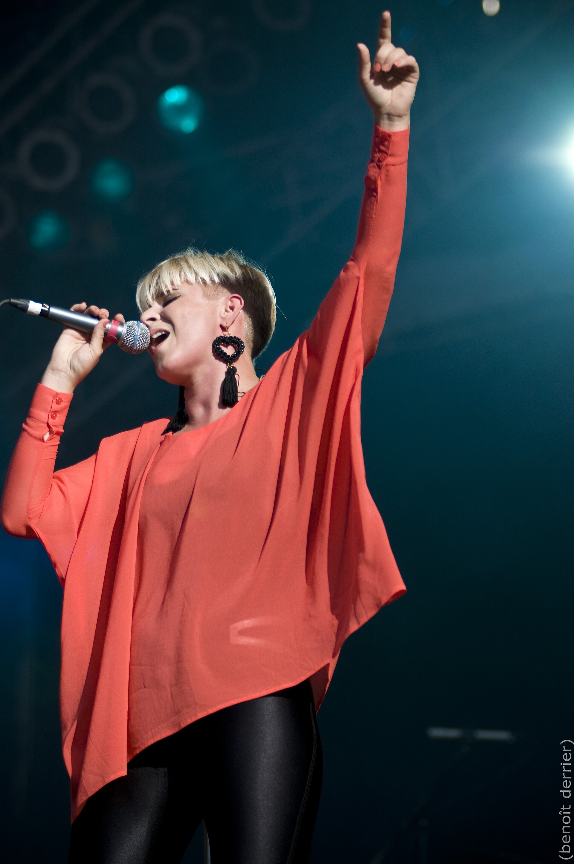 Robyn at Way Out West 2009, Göteborg, 14th august 2009.