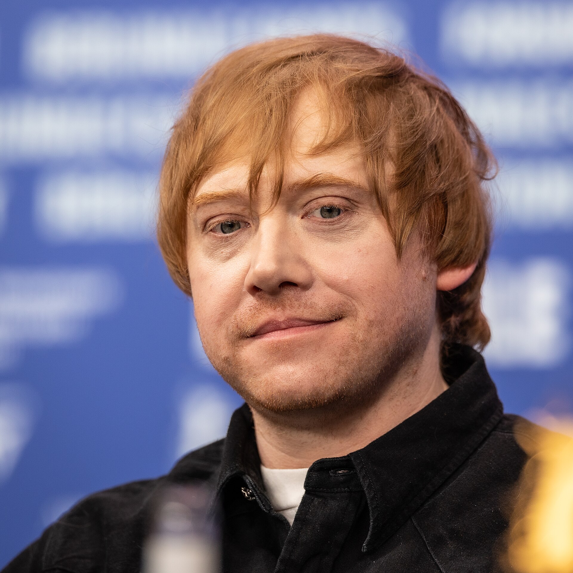 Rupert Grint at a press conference at the 2026 Berlin International Film Festival