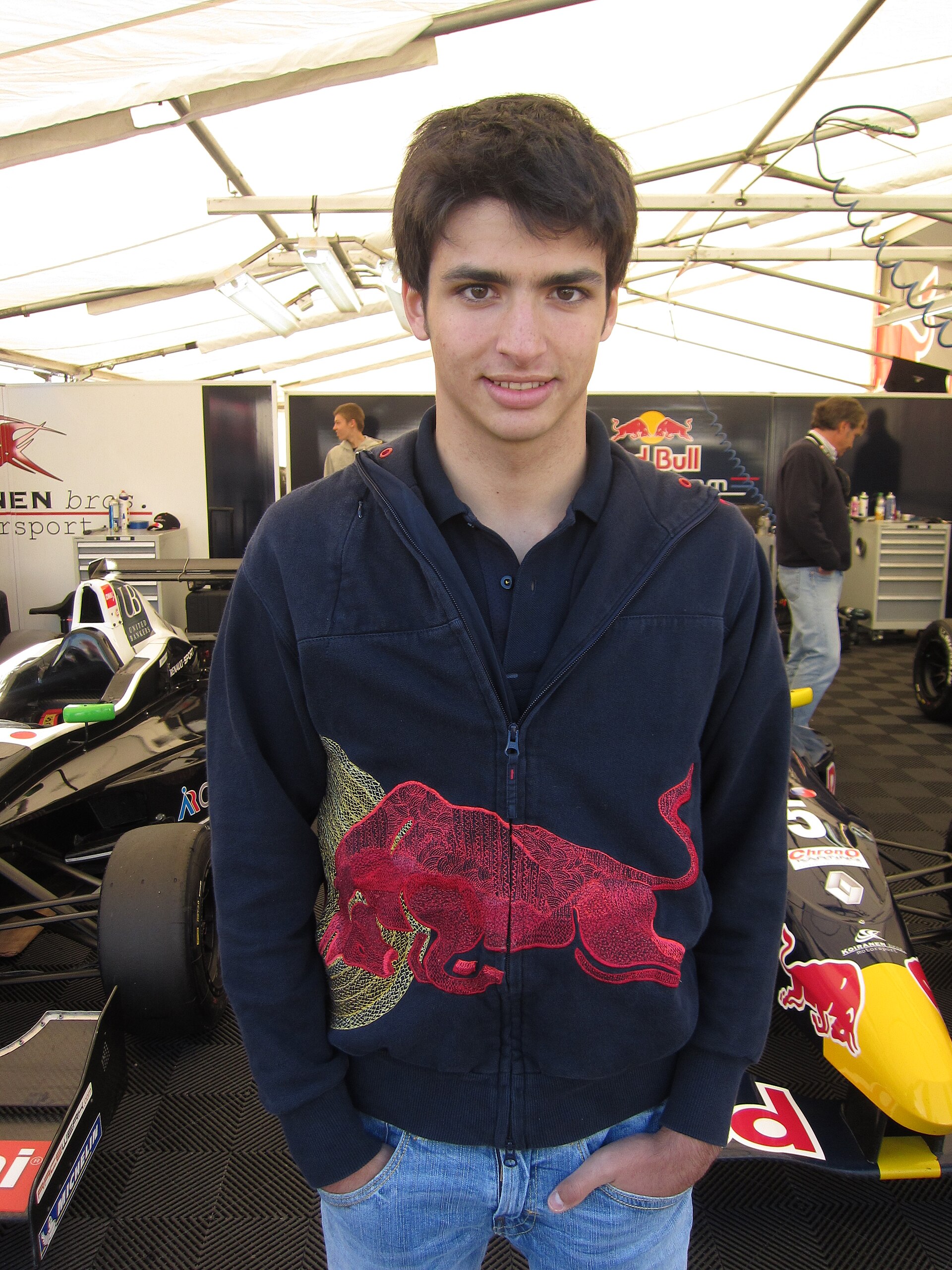 Carlos Sainz jr.: the photo was taken during 2011's Preis der Stadt Stuttgart (= Prix of the town Stuttgart) at Hockenheim