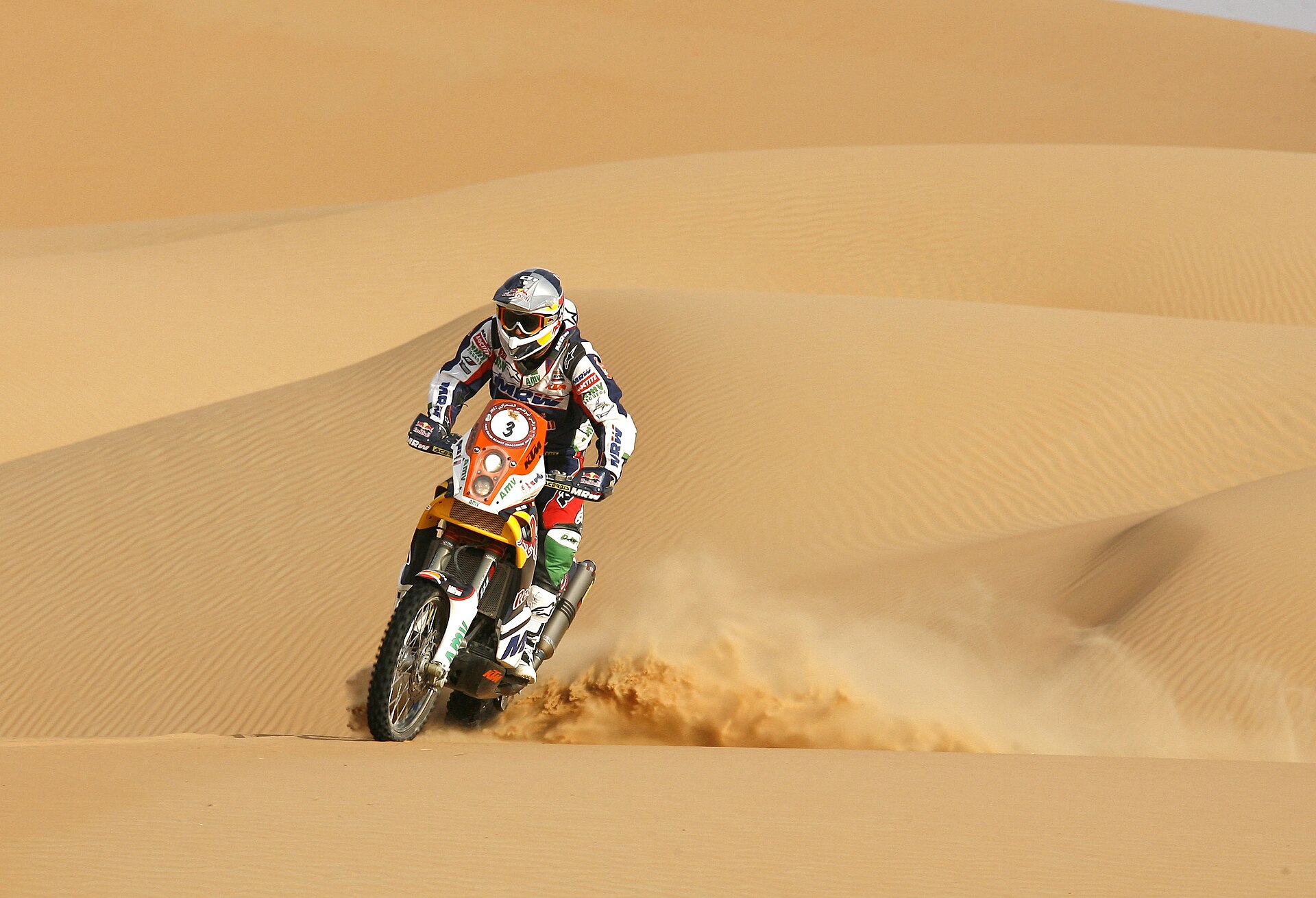 Marc Coma a l'Abu Dhabi Desert Challenge del 2012