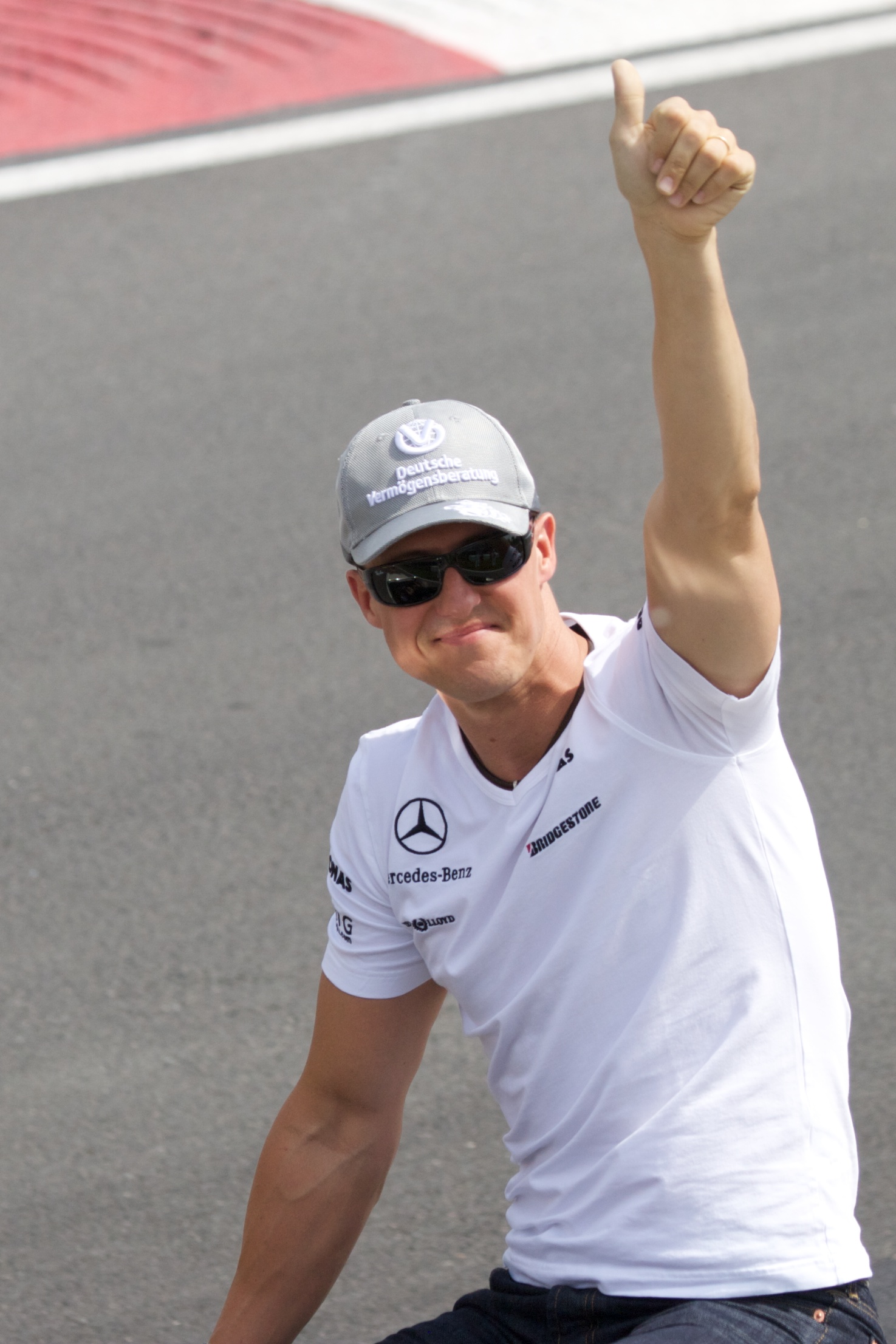 Michael Schumacher in Canadian GP 2010