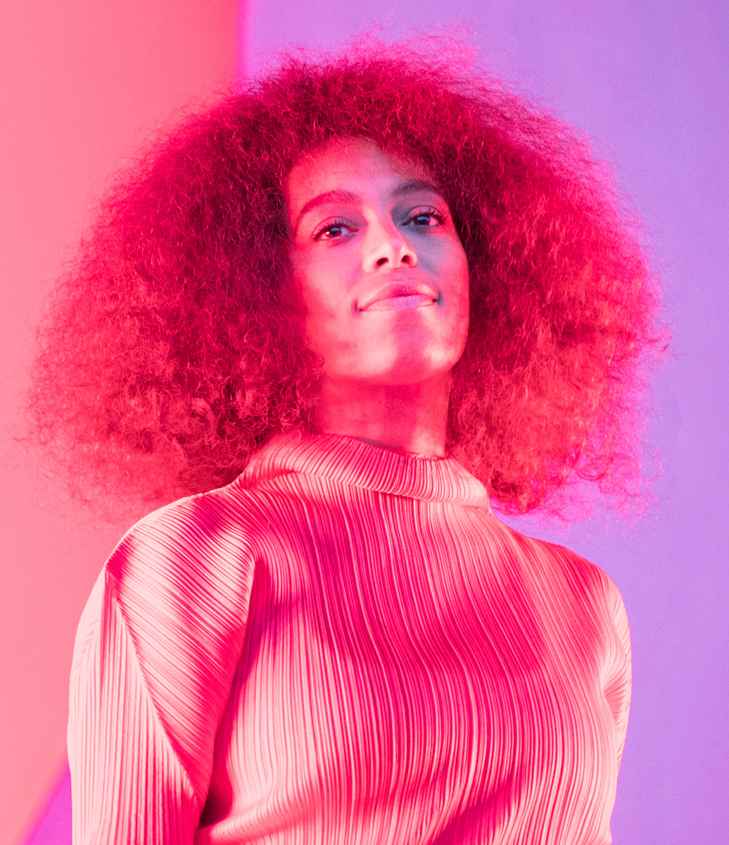 Solange at the stage of Piknik i Parken 2017. The concert took place on 23. June 2017 in Oslo.