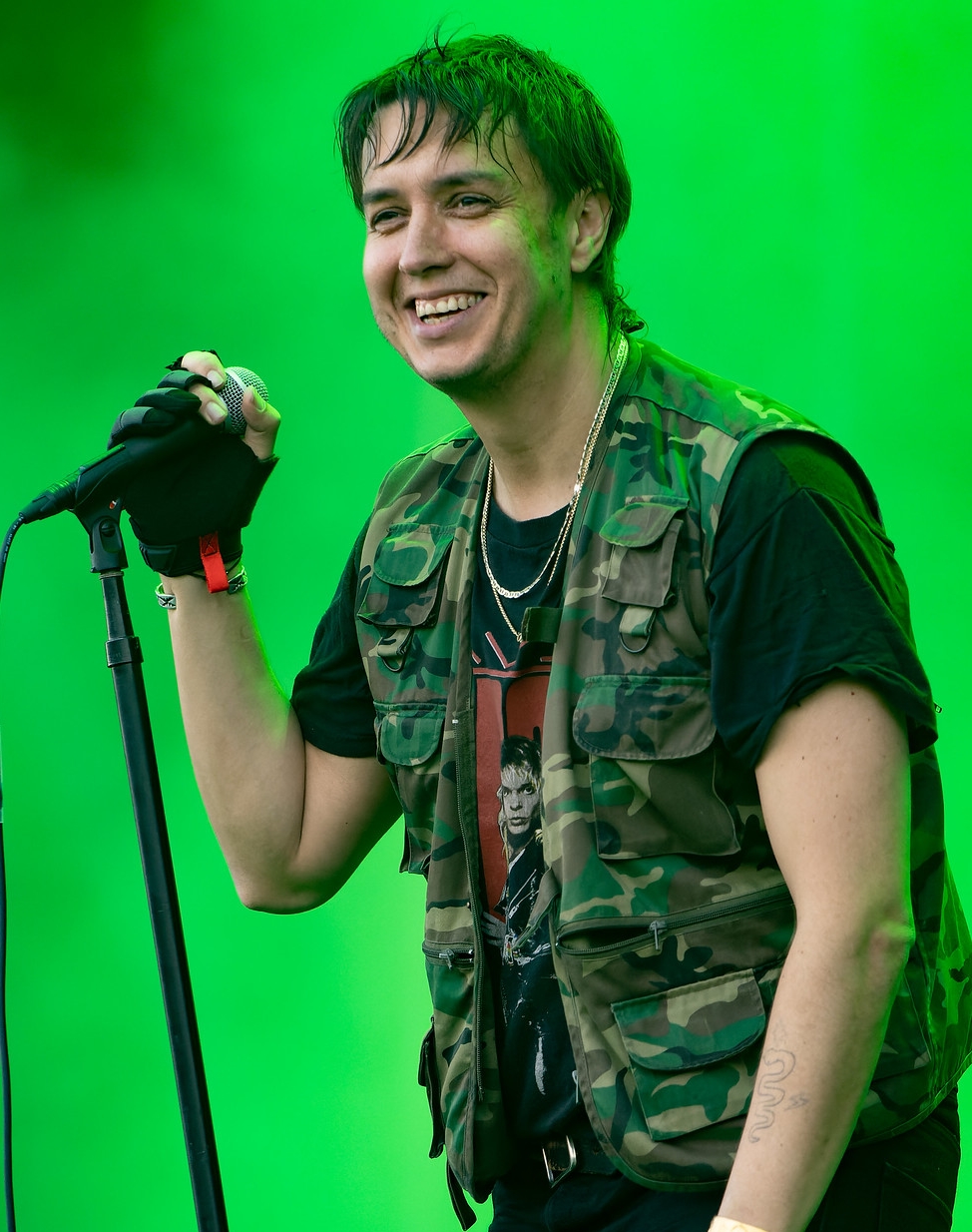 Julian Casablancas of The Strokes performing in Berlin, in 2022.