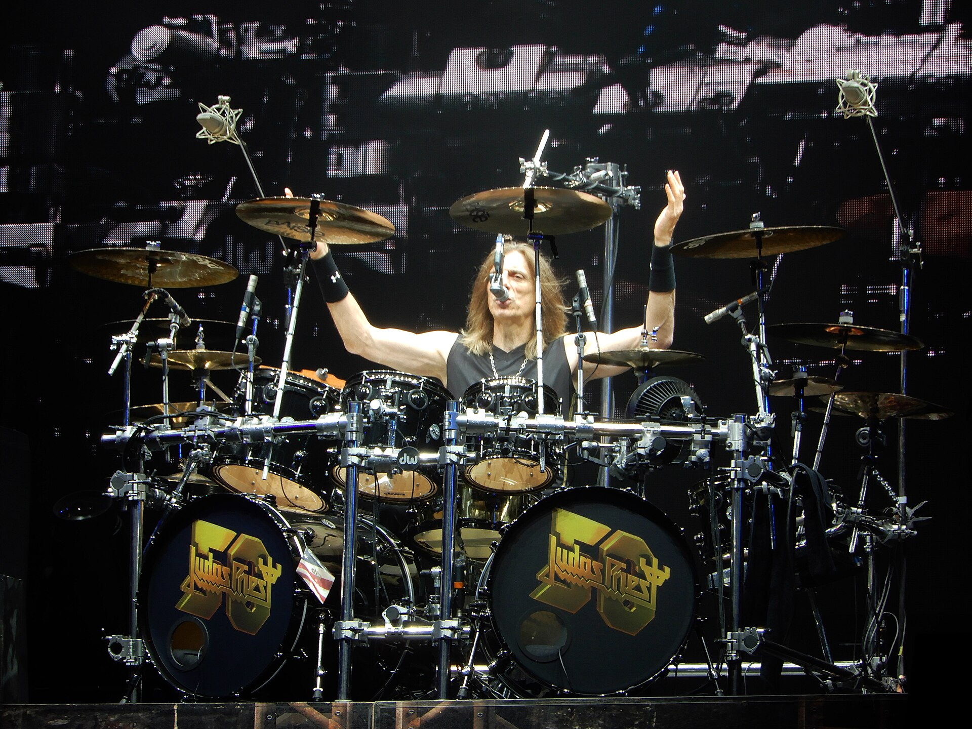 Scott Travis au Hellfest 2022